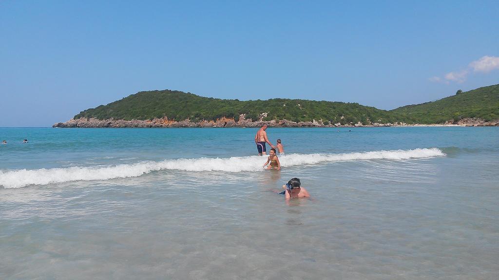 Splantza Apartments Ammoudia Esterno foto