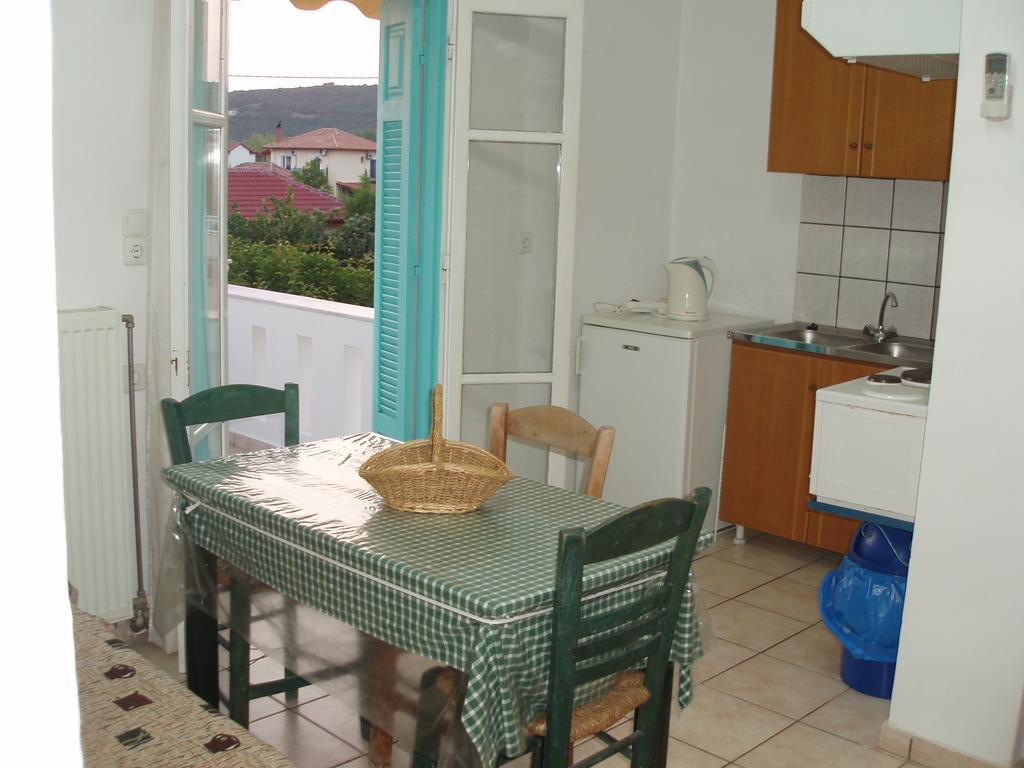 Splantza Apartments Ammoudia Esterno foto